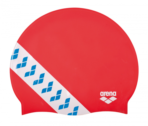 Шапка для плавания TEAM STRIPE CAP red (20)