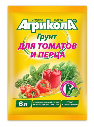 Агрикола Грунт д/томатов/перц.6л