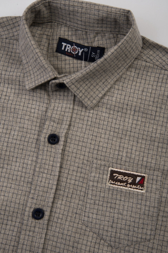 Troy Kids, Теплая рубашка для мальчика Troy Kids