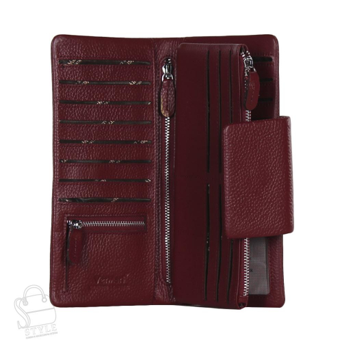 Женский кошелек 3046-1 d.red Vermari