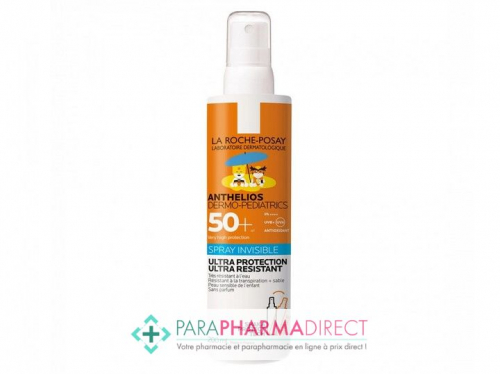 La Roche Posay Solaire Anthelios Dermo-Pediatrics SPF50+ Spray Invisible Très Haute Protection 200ml