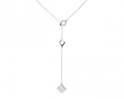 Колье из серебра без вставки, Ю-55025р