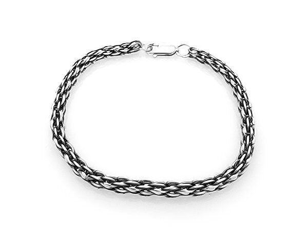Браслет из серебра без вставки, ТР-версаль 0,7ч