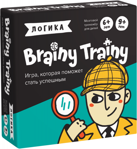 Игра-головоломка BRAINY TRAINY Логика