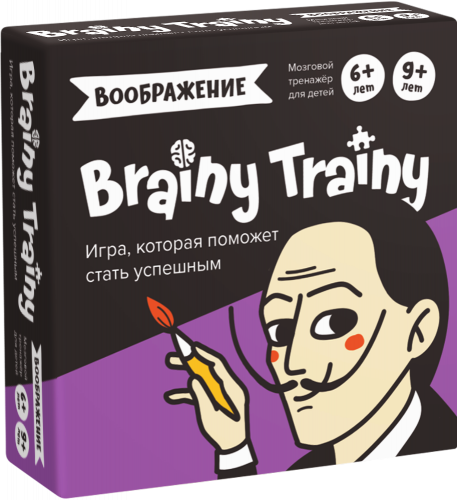Игра-головоломка BRAINY TRAINY Воображение