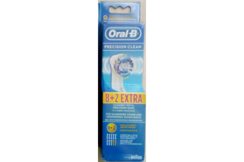 Насадки BRAUN Oral-B PRECISION CLEAN в упаковке 10 шт