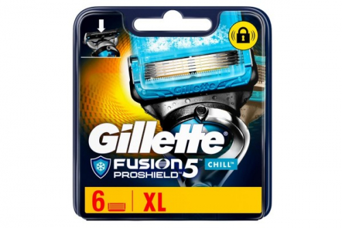Gillette Fusion PROSHIELD CHILL 6 шт Копия
