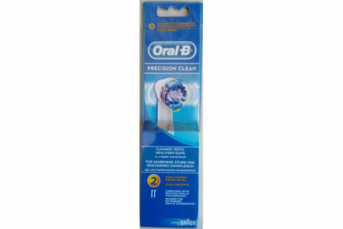 Насадки BRAUN Oral-B PRECISION CLEAN в упаковке 2 шт