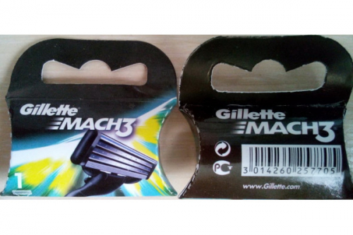 Gillette MACH 3  1 шт Копия