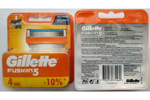 Gillette Fusion5  4 шт Копия