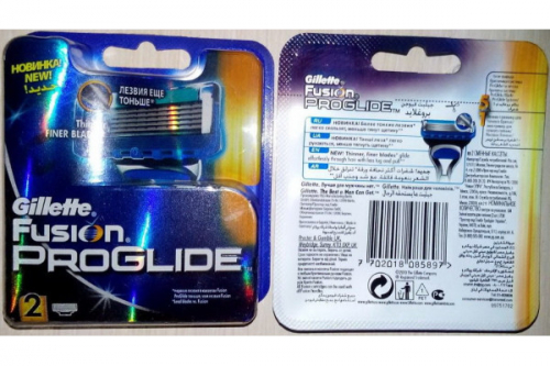 Gillette Fusion PROGLIDE 2 шт Копия