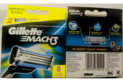 Gillette MACH 3 8 шт Копия