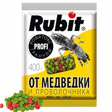 РУБИТ от МЕДВЕДКИ и проволочника 400г 20шт/м ПРОФИ РОФАТОКС