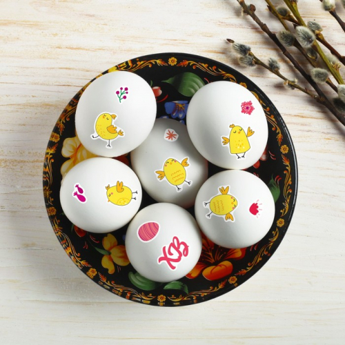 Наклейки для декорирования яиц «Цыплёнок»