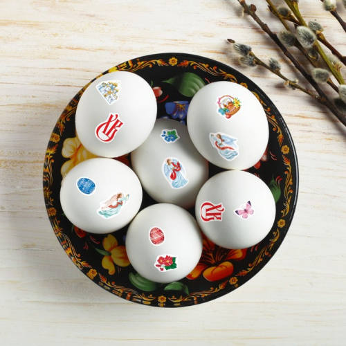 Наклейки для декорирования яиц «Христианский»