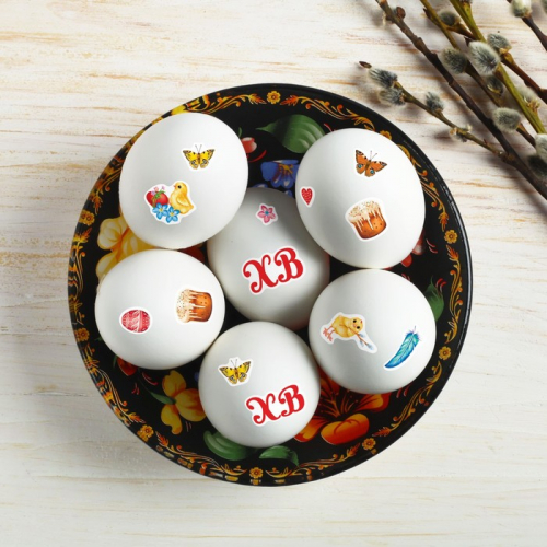 Наклейки для декорирования яиц «Пасхальный»