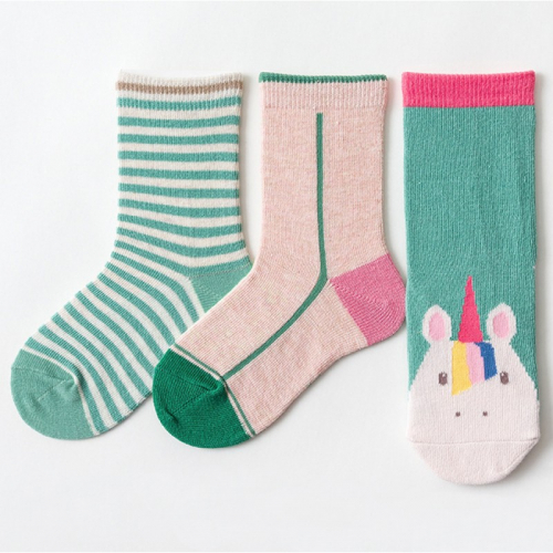 Caramella / Набор детских носков «Единорог» в мягкой упаковке, 3 пары C563743