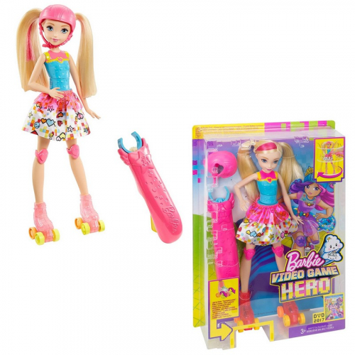 Игрушка Barbie Кукла на роликах из серии «Barbie и виртуальный мир»
