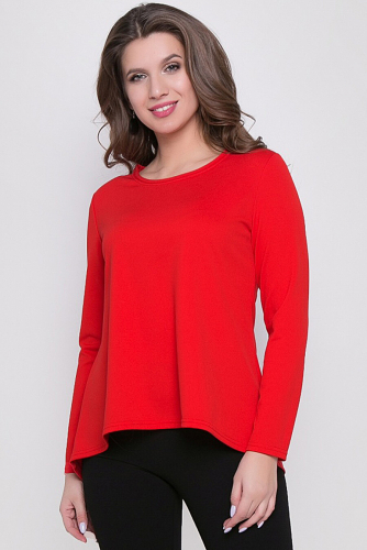 Блуза #173147Красный/Чёрный