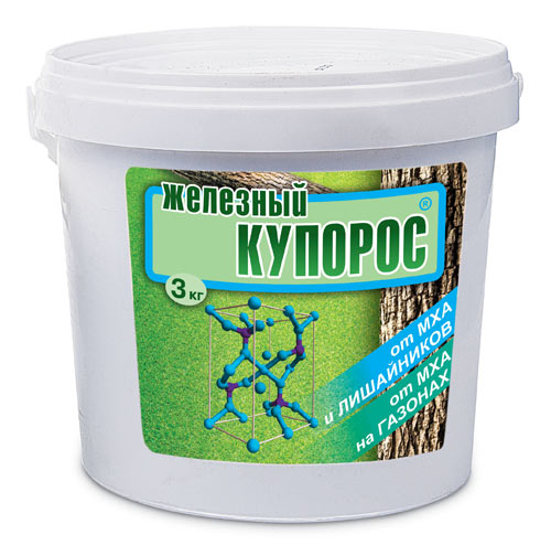 Железный купорос 3кг (ведро) 3шт/м ВХ