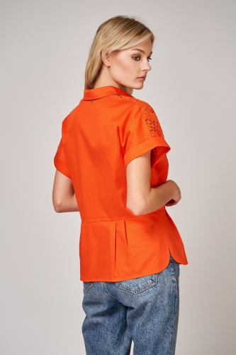 Ст.цена 2030 руб. 61573 Блуза женская L (48) оранжевый 000 (61573)