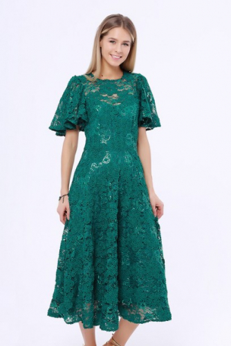Платье 839 Зеленый