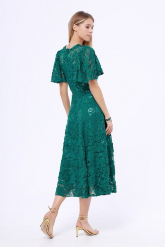 Платье 839 Зеленый