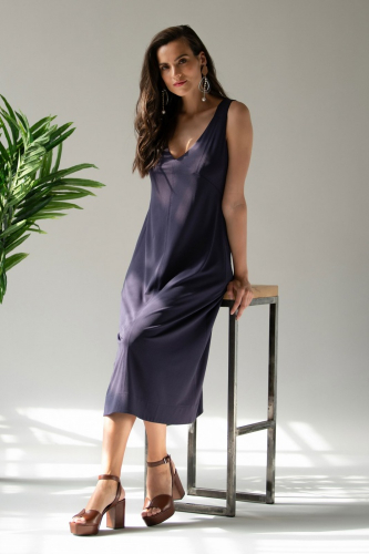Ст.цена 2990 руб. 60429-2 Платье женское - SUMMER 2019 L (48) фиолетовый 000 (60429-2)