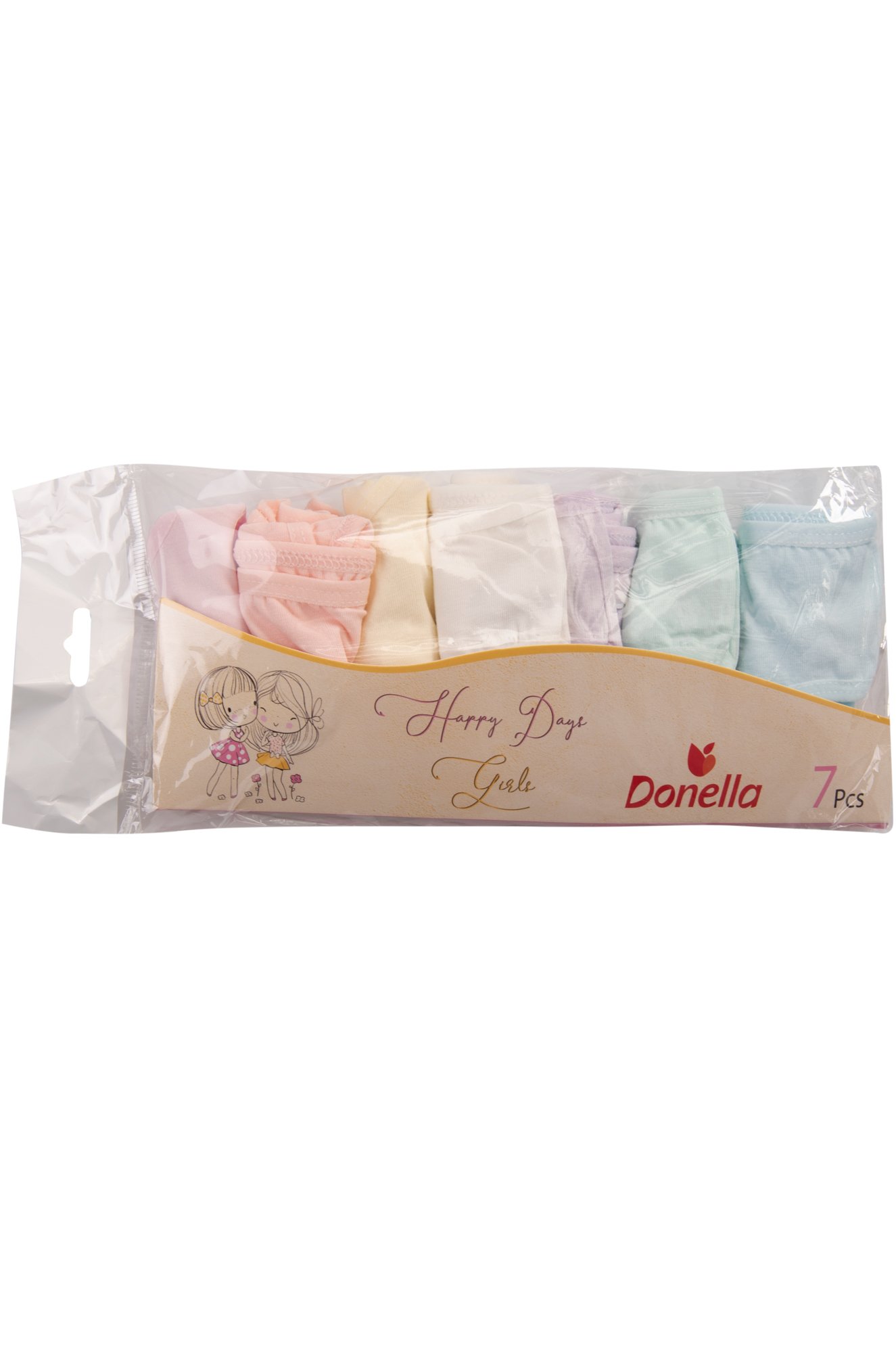 Donella, Трусики для девочки 7шт. Donella