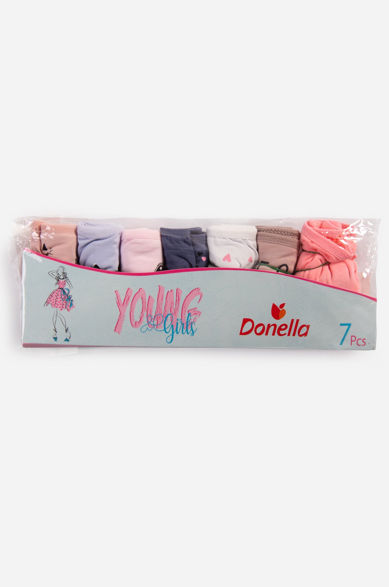 Donella, Трусики для девочки 7шт. Donella
