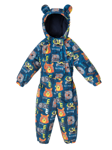 SP72024 BLUE BABY OVERALL