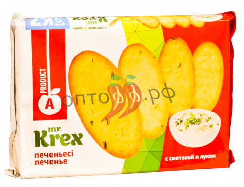 АП Печенье Mister KREX со сметаной и луком 300 гр (кор*12)