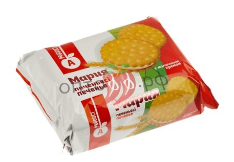 АП Печенье Мария с кремом 360гр (кор*8)