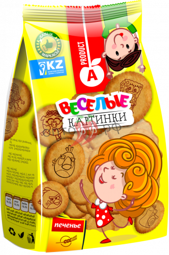 АП Печенье Весёлые картинки 300гр (кор*20)