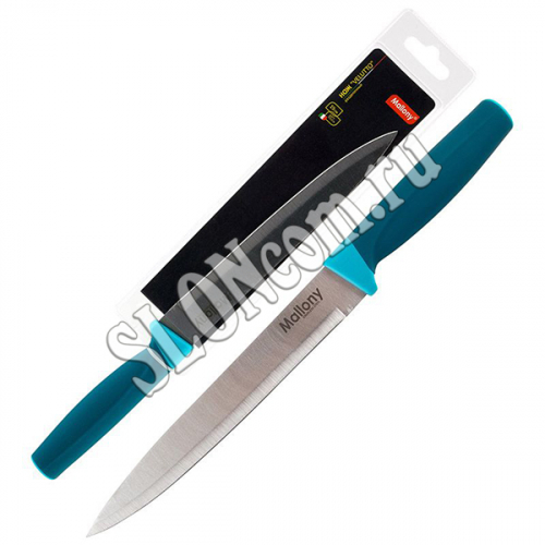 Нож разделочный с рукояткой софт-тач 19 см, Velutto MAL-02VEL
