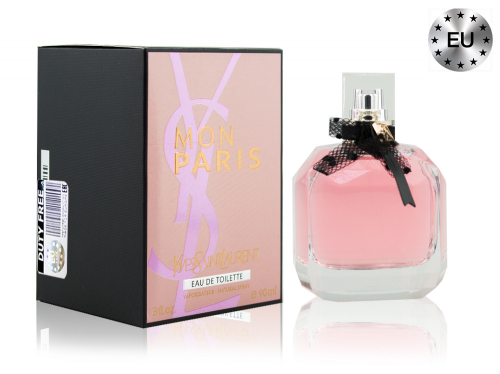 YVES SAINT LAURENT MON PARIS EAU DE TOILETTE, Edt, 90 ml (Lux Europe)