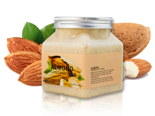 Скраб для тела с Миндалем Pretty Cowry Almond Sherbet Body Scrub (8133), 350 ml