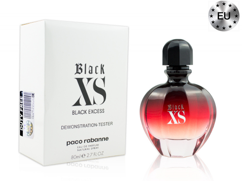 Тестер PACO RABANNE BLACK XS FOR HER, Edp, 80 ml (Lux Europe)