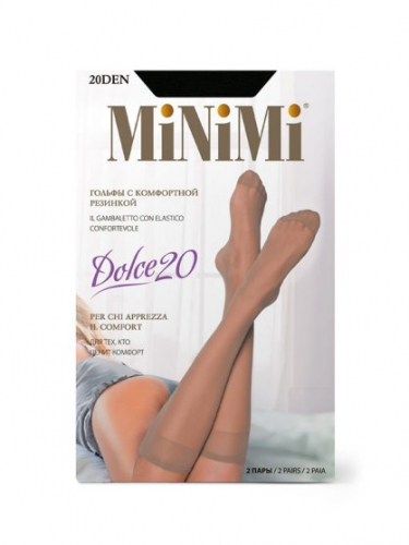 Гольфы полиамид, Minimi, Dolce 20 оптом