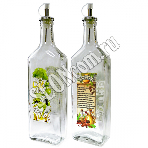Бутылка для оливкового масла 500 мл с дозатором, 626-403