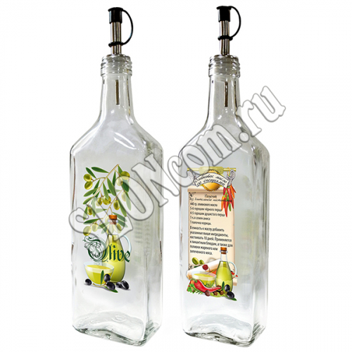 Бутылка для оливкового масла 500 мл с дозатором, 626-400