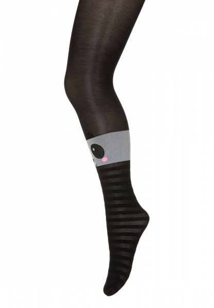 Колготки STRIPE PANDA 30 DEN PNT ЧЕРНЫЙ