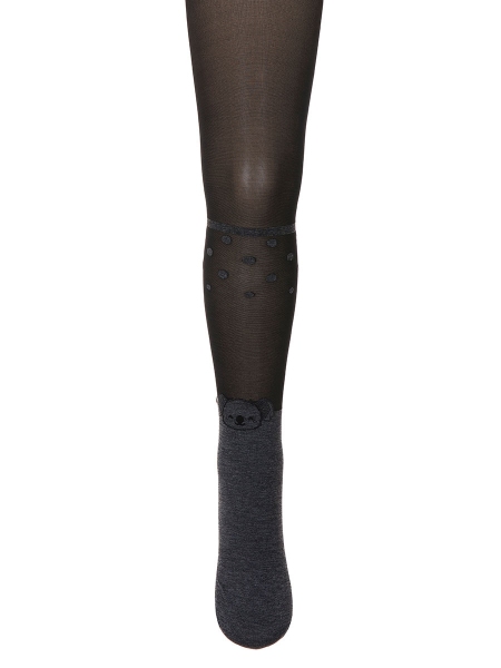 Колготки DOT KOALA PNT СЕРЫЙ МЕЛАНЖ