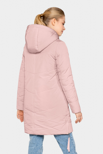 Пальто утепленное #141701Розовый