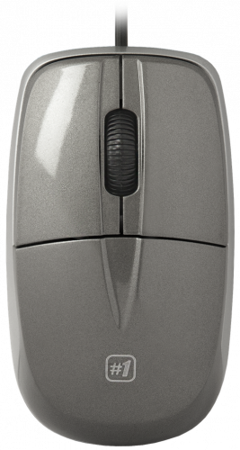 Мышь Defender Optimum MS-940 USB B(Серый) проводная 3 кнопки,1200dpi