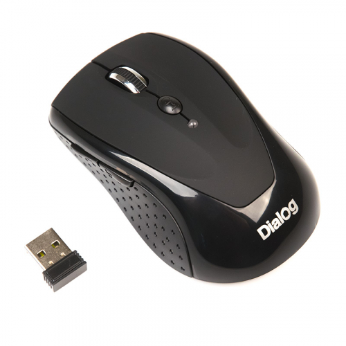 Беспроводной комплект клавиатура+мышь Dialog Kmrop-4030U BLACK Pointer RF 2.4G - USB