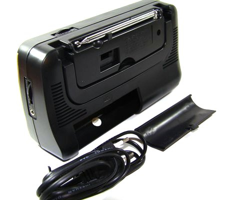 Радиоприемник Kipo KB-408 black/silver питание 220в, 2 х R20, AM/FM/TV/SW1-2