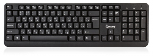 Клавиатура SmartBuy 208 USB Black (SB28KU-K)
