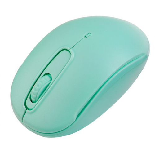 Мышь Perfeo Comfort беспроводная,4 кнопки 1000dpi USB, мята (PF_A4774)