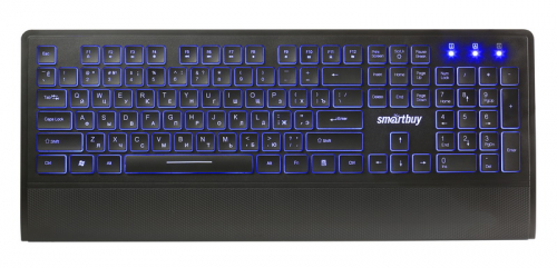 Клавиатура SmartBuy 353 USB мультимедийная с подсветкой Black (SBK-353U-K)